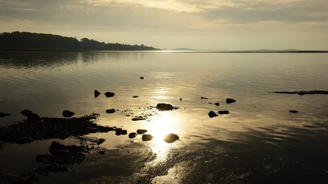 Dusk at Strangford Lough, County Down